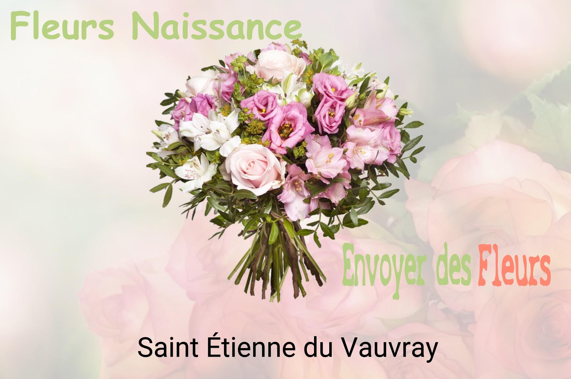 Bouquet de fleurs de naissance livré à Saint-Étienne-du-Vauvray